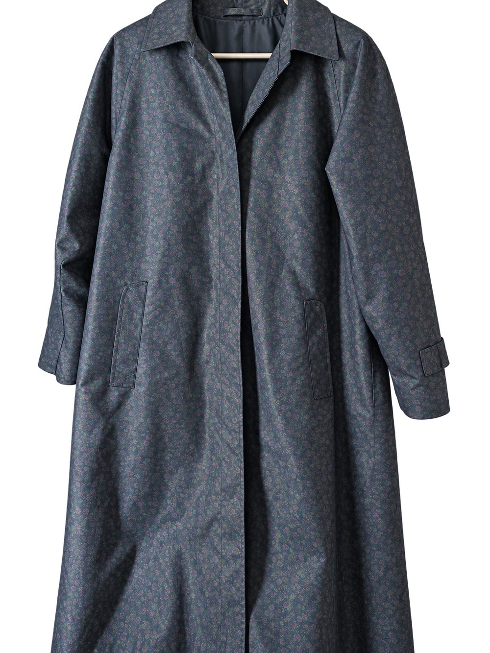 Vintage London Fog Floral Trench Coat